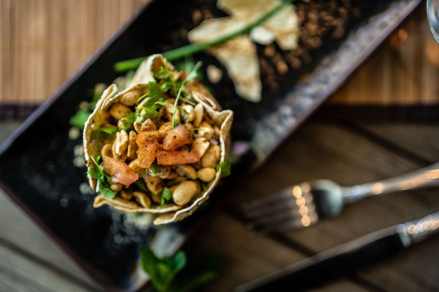 Peanut salad dish served at Kellogg Conference Center