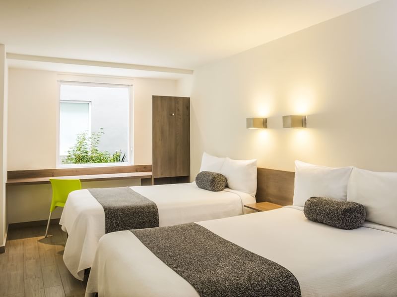 Interior de la Habitación Doble Superior de One Hotels