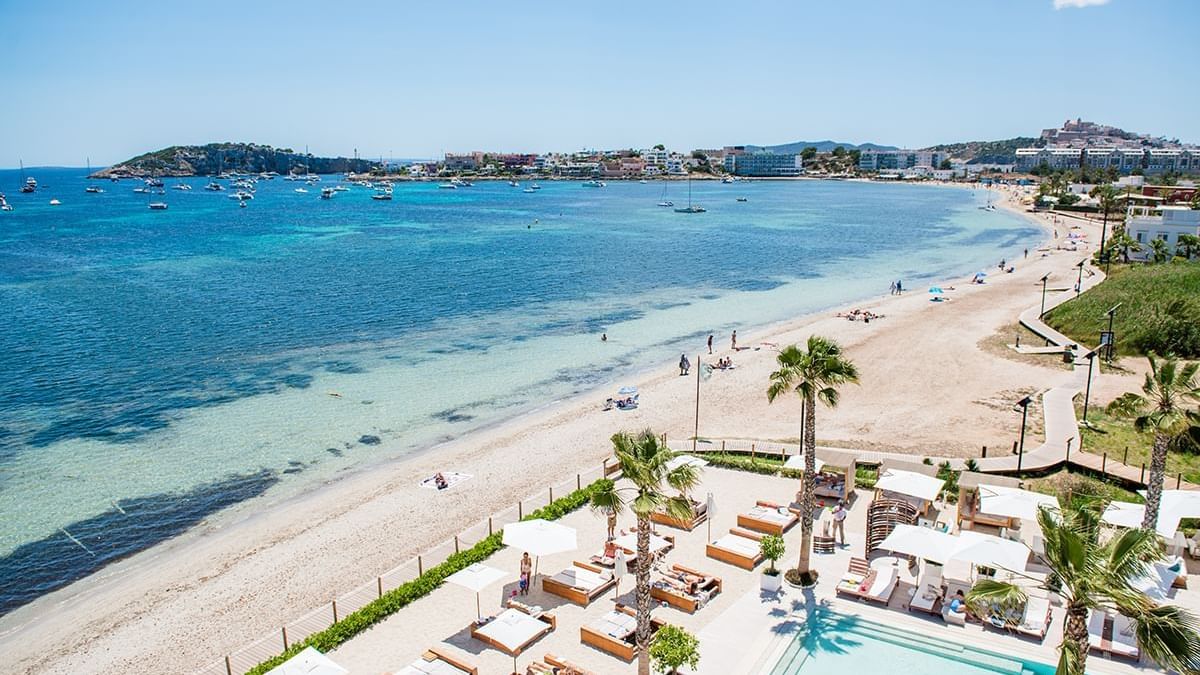 CondéNast Traveller features Nobu Hotel Ibiza Bay as one of the best hotels in Ibiza