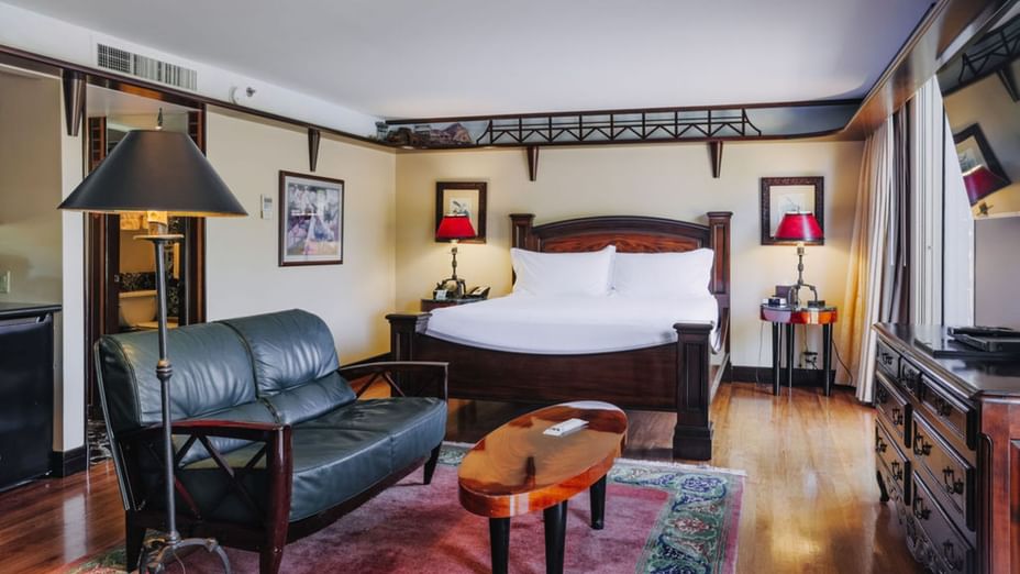 Railroad Baron Signature Suite Dinah's Garden Hotel Refresh