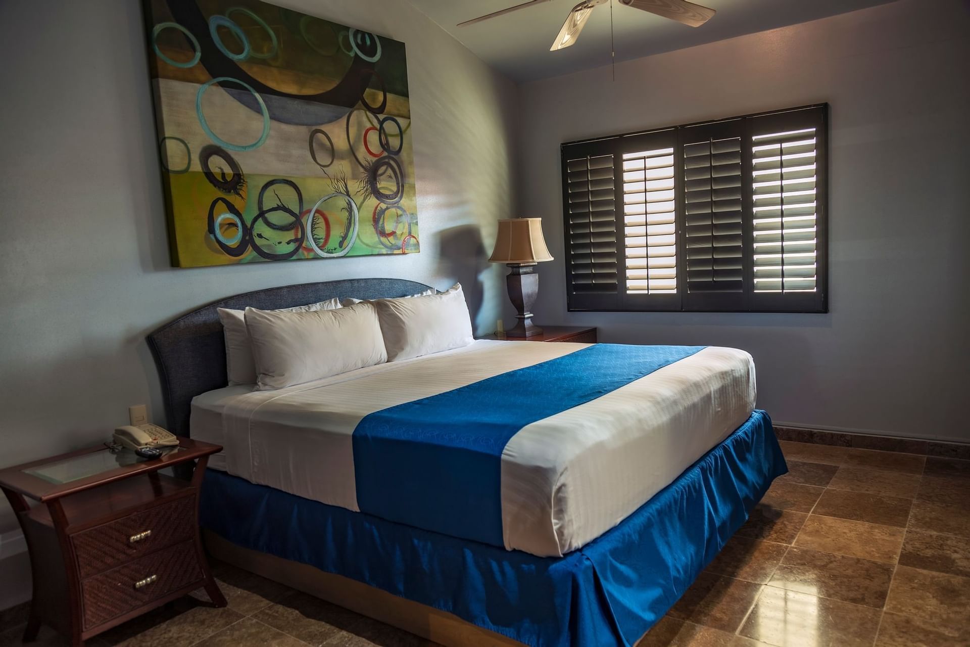Master Suite with sea view & patio interior at Penasco del Sol