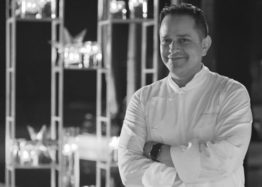 A portrait of an Executive chef at Grand Fiesta Americana