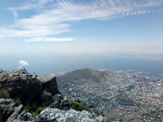 view from table mountain