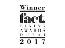 Favorite International Restaurant award - Palazzo Versace Dubai