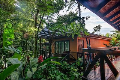 Exterior view of Casita Deluxe Forest View near the Rio Celeste Hideaway
