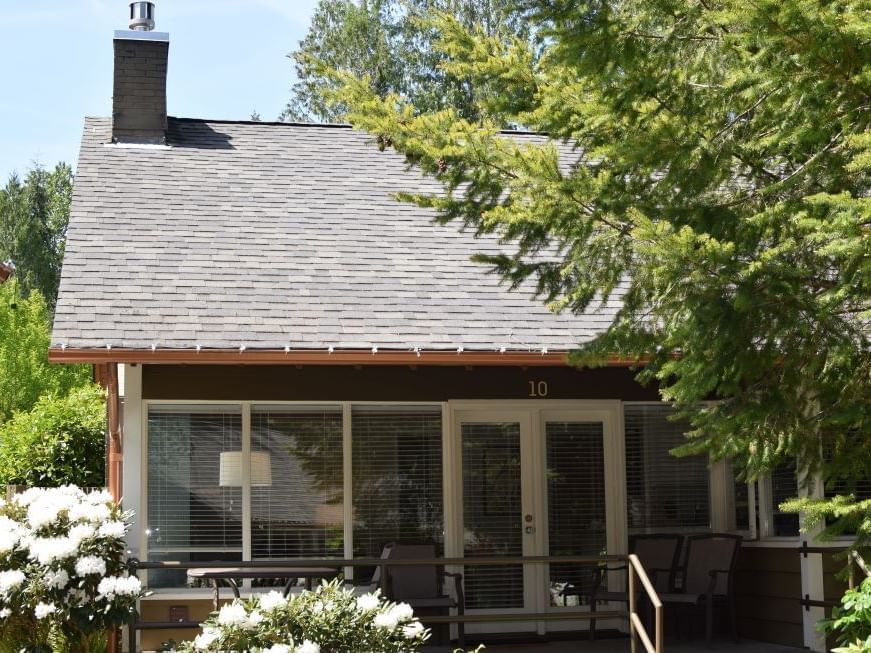 Exterior of Two-Bedroom Cottage at Alderbrook Resort & Spa