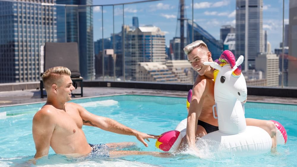 Rooftop Pool at Pullman Sydney Hyde Park