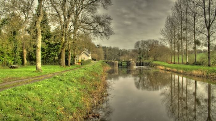 View of the Nantes brest Canal at The Original Hotels