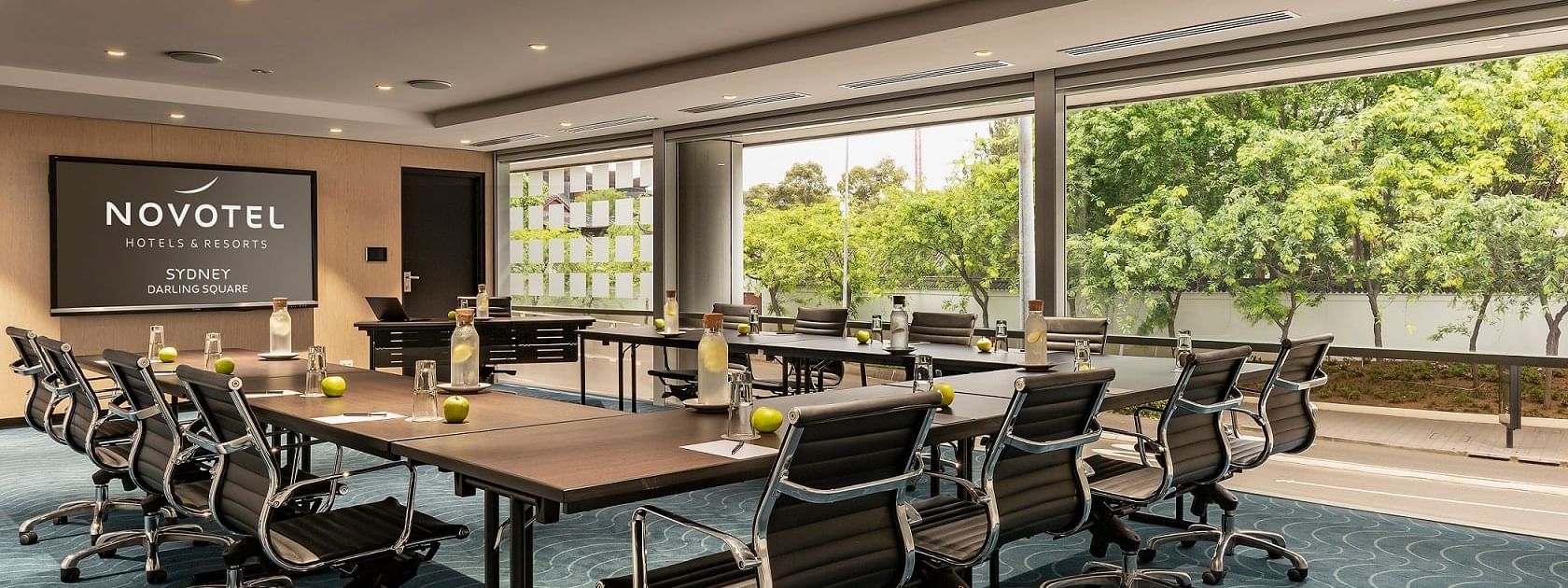 U-shape set-up in Tumbalong Room at Novotel Darling Square
