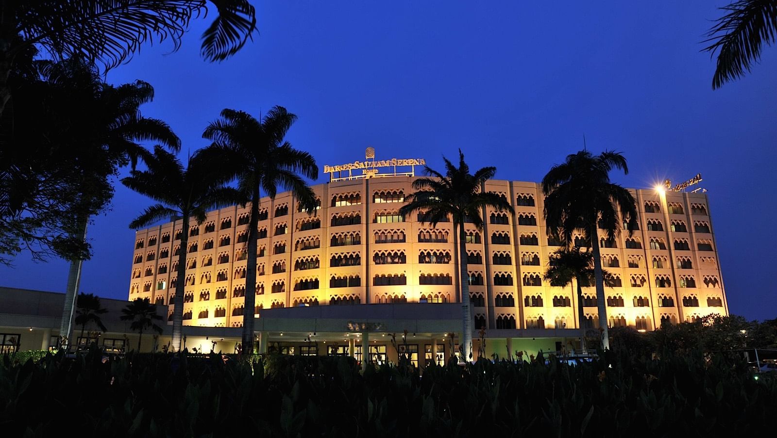 An exterior view of the Hotel at Dar Es Saalam Serena Hotel