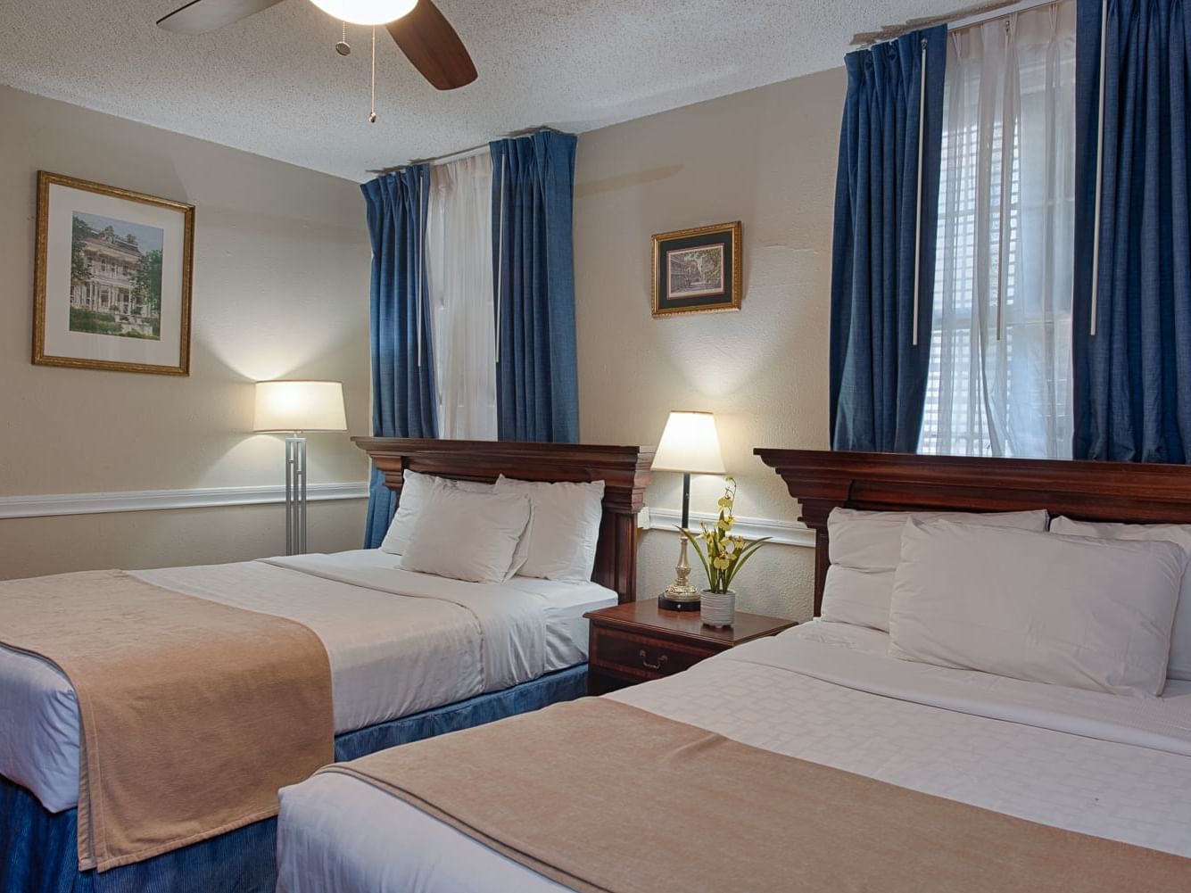 Interior of Classic Two Queen Beds Room at Hotel St. Pierre