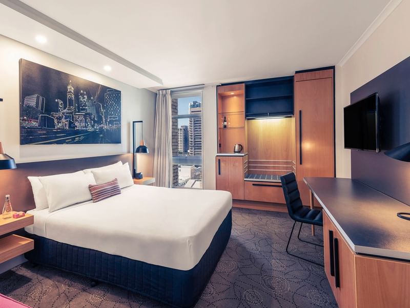 Privilege Queen room at Mercure Brisbane King George Square