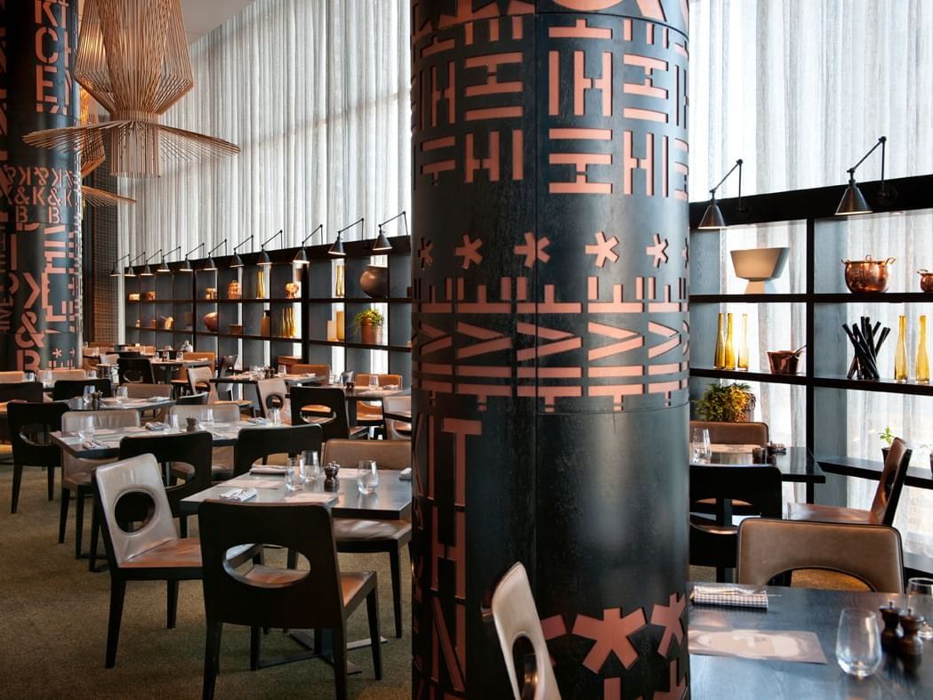 Interior of Mr. Hive Kitchen & Bar at Crown Hotels