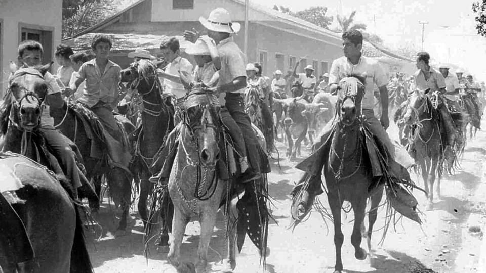 Horse riding in Liberia festival near Buena Vista Del Rincon