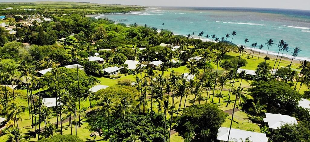 Tropical grounds at Waimea Plantation Cottages