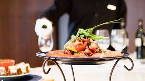 Dining table at Pullman Sydney Hyde Park