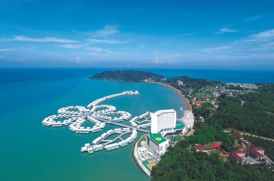 lexis hotel group iconic hibiscus water chalet malaysia