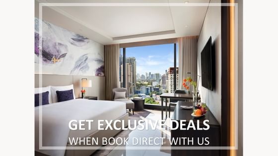 Executive offer poster used at Carlton Hotel Bangkok Sukhumvit