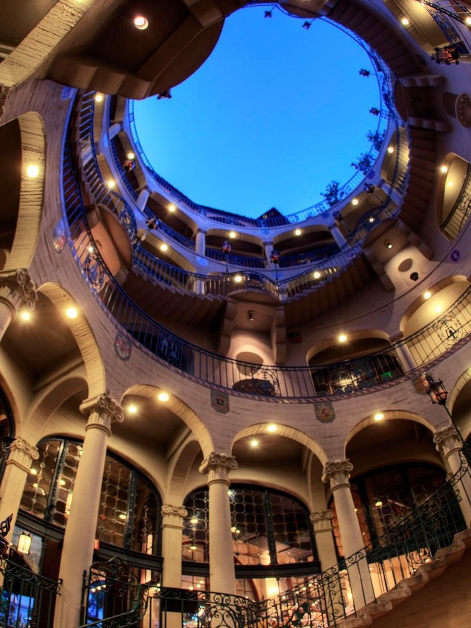Rotunda Staircase from the bottom