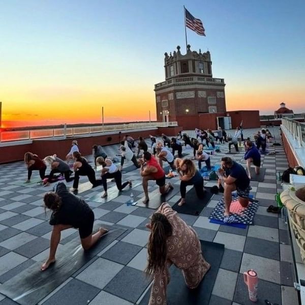 Summer Rooftop Yoga at Berkeley Asbury Park