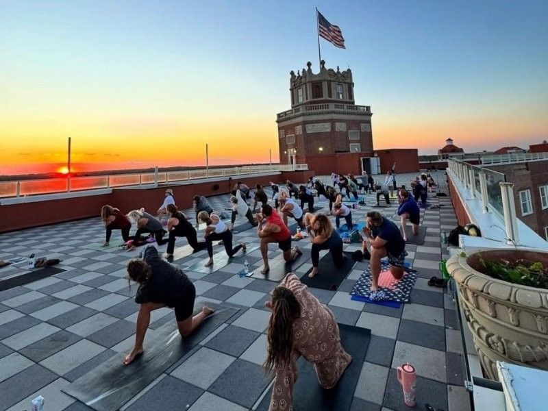 Summer Rooftop Yoga at Berkeley Asbury Park