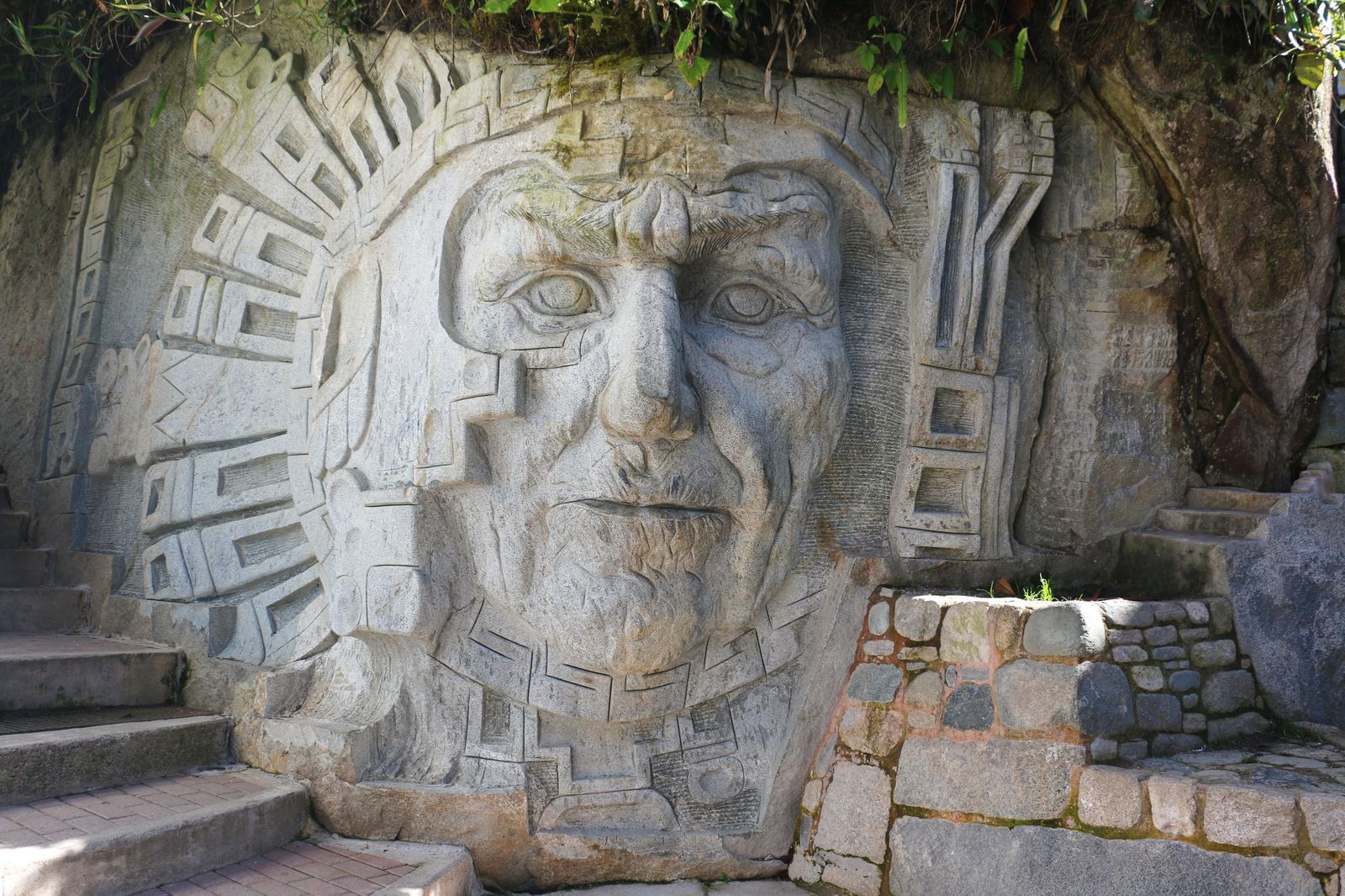 Carved deals Machu Picchu Stone