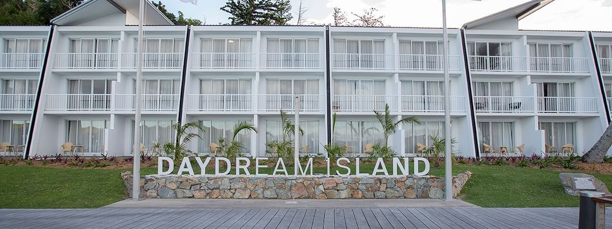 Exterior view of the hotel at Daydream Island Resort