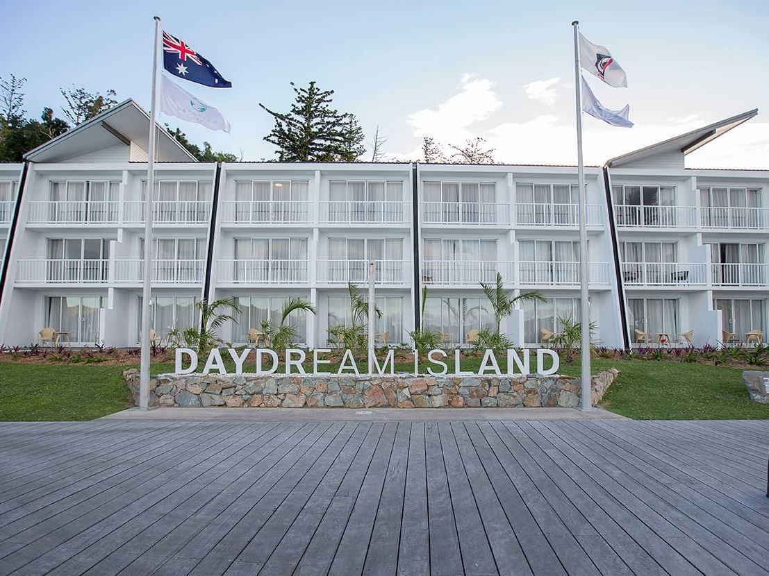 Exterior view of the hotel at Daydream Island Resort