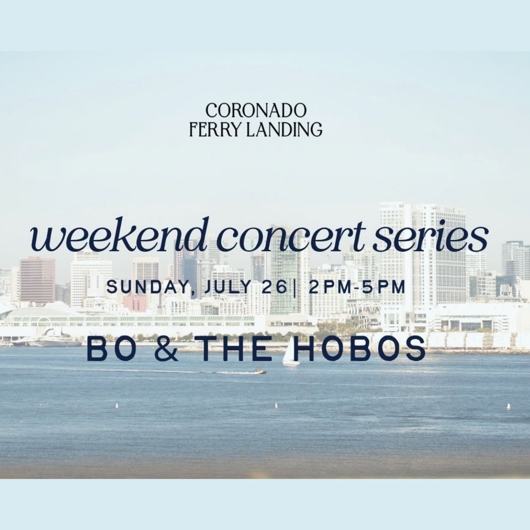 Coronado Weekend Concert Series Presents: Bo & the Hobos | Events in San Diego | El Cordova Hotel