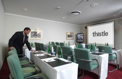 Class-room set-up at Thistle Heathrow Terminal 5