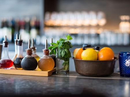 Fruits & essences in The European at Warwick San Francisco