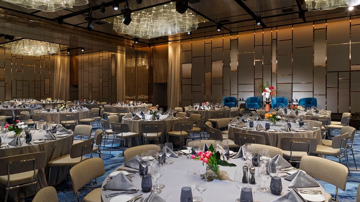 Interior of Pearl Ballroom at Crown Towers Sydney