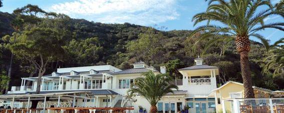 Low-angle view of a building at Catalina Island Company