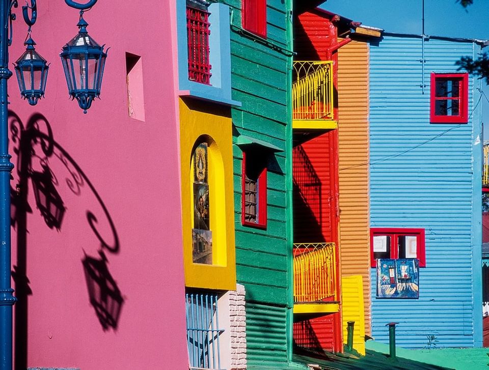 Caminito street museum near Hotel Emperador Buenos Aires