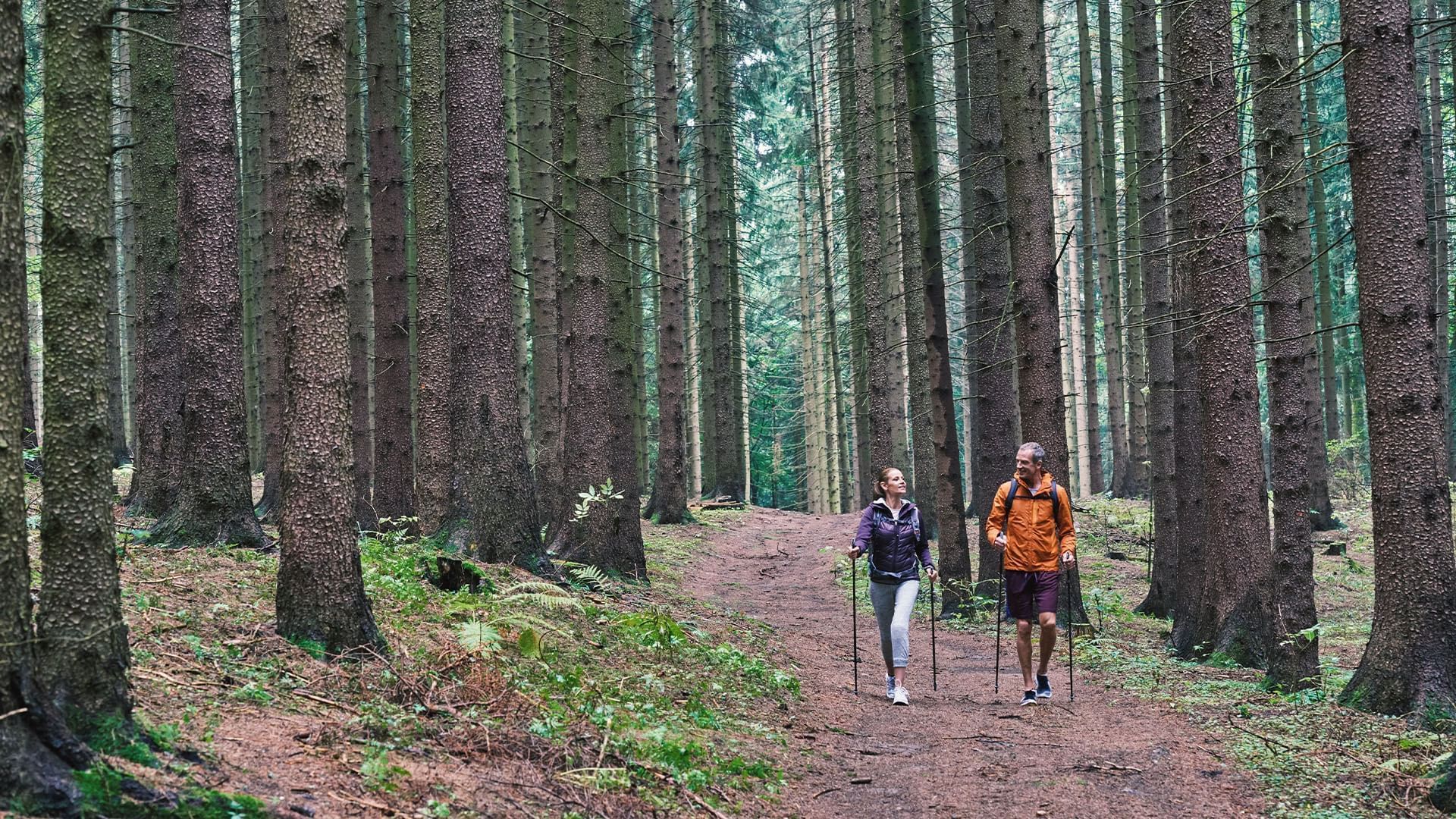 Couples Hiking Near Falkensteiner Spa Resort Mariánské Lázně