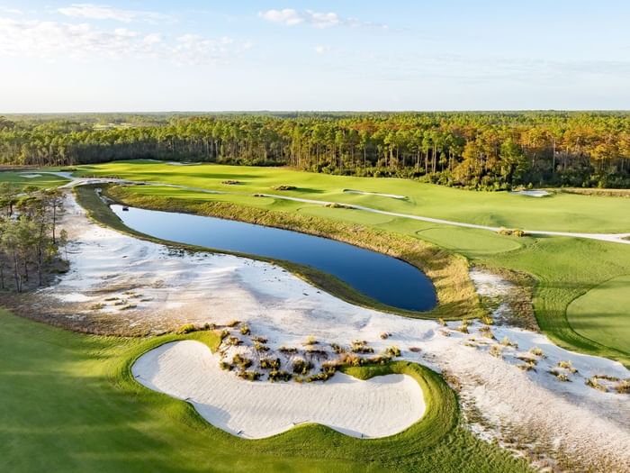 The Third, the newest Watersound Club golf course, available to Camp Creek Inn hotel guests