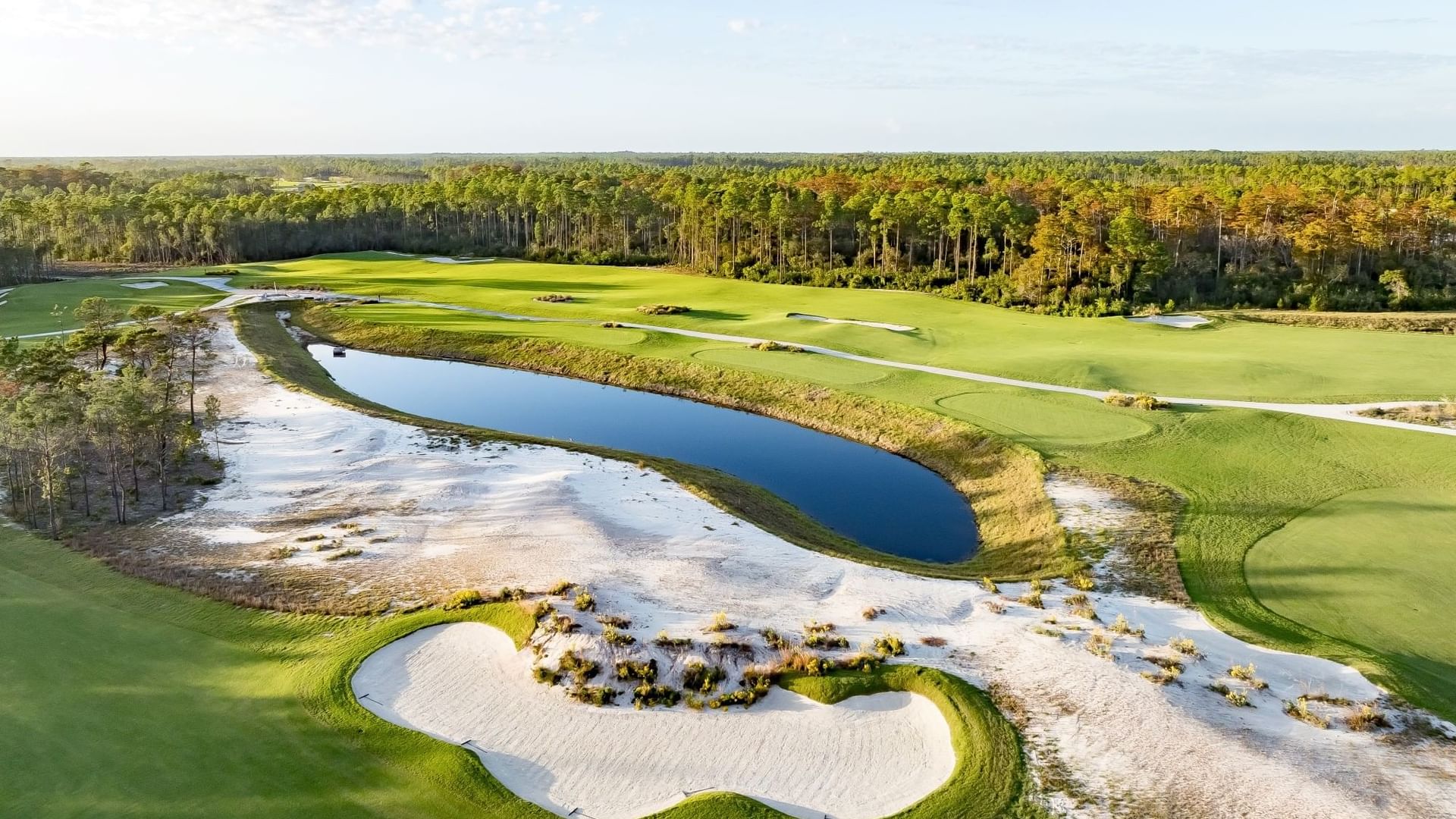 The Third, the newest Watersound Club golf course, available to Camp Creek Inn hotel guests