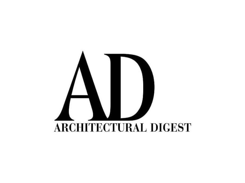 Wordmark logo of Architectural Digest at Edwardian Hotels