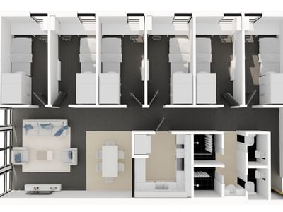 6 Bedroom Apartment FP