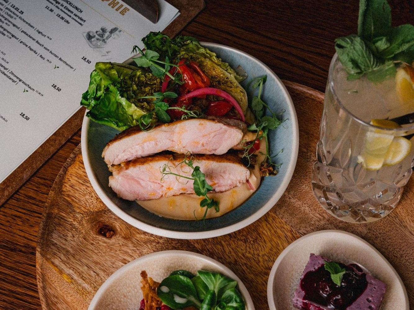 Restaurant at ABION Spreebogen Waterside Hotel Berlin