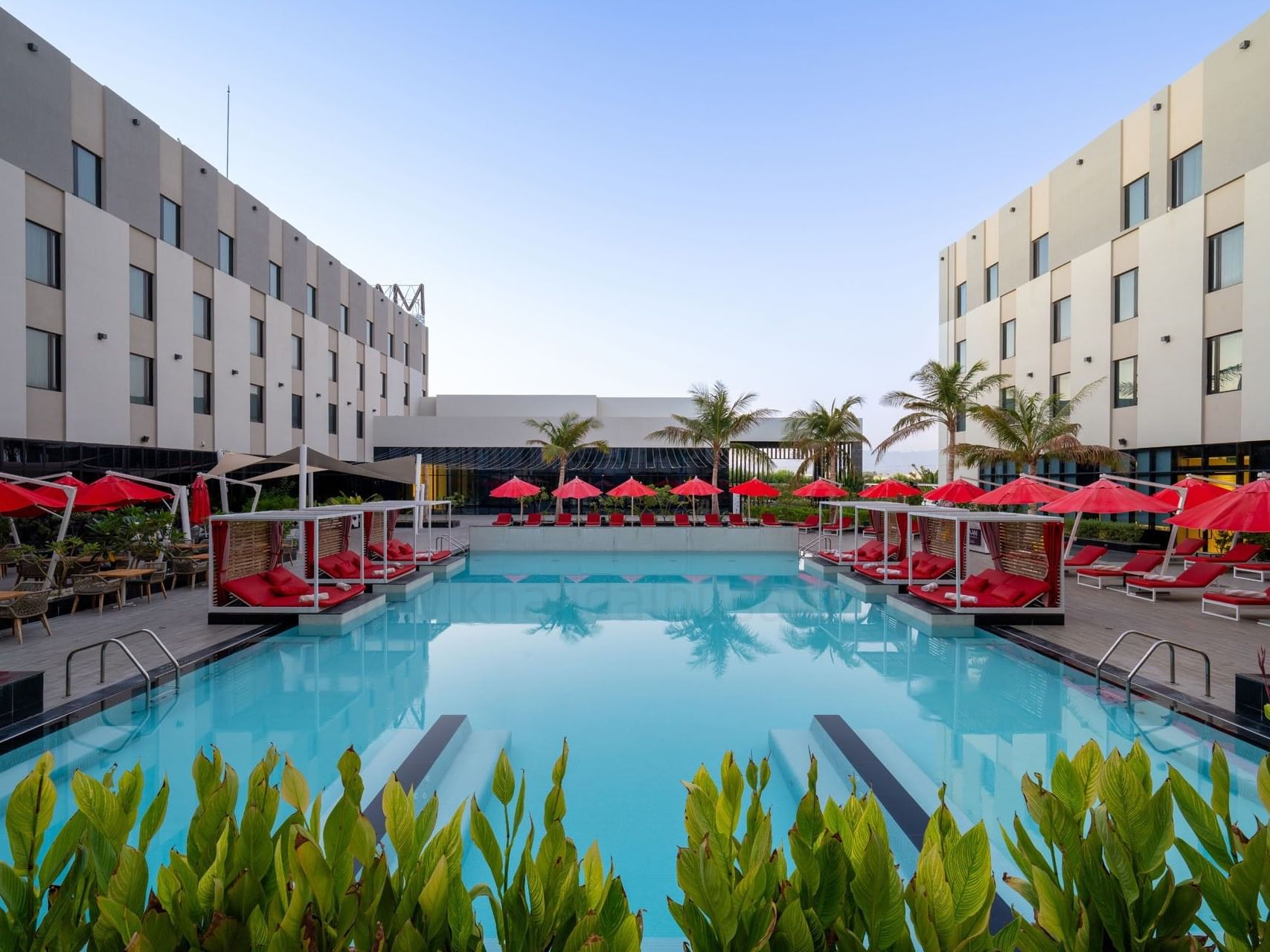 Pool at Maani Muscat Hotel & Suites