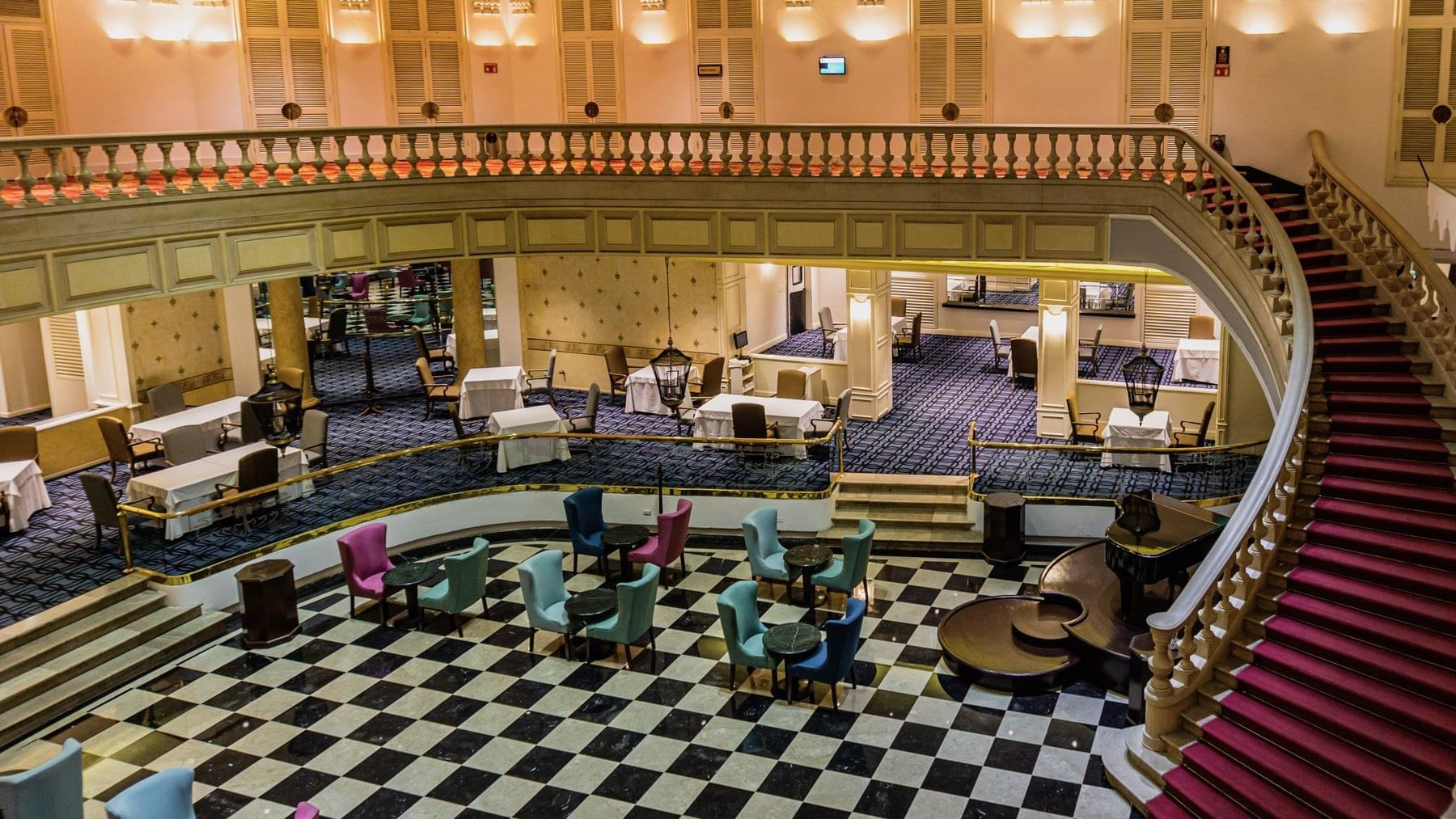 Interior of lobby area at Gamma Monterrey Gran Hotel