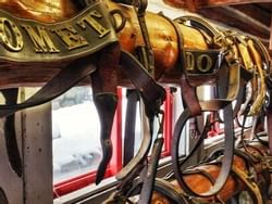 Saddles at Santa's workshop at the North Pole near Peak Resort