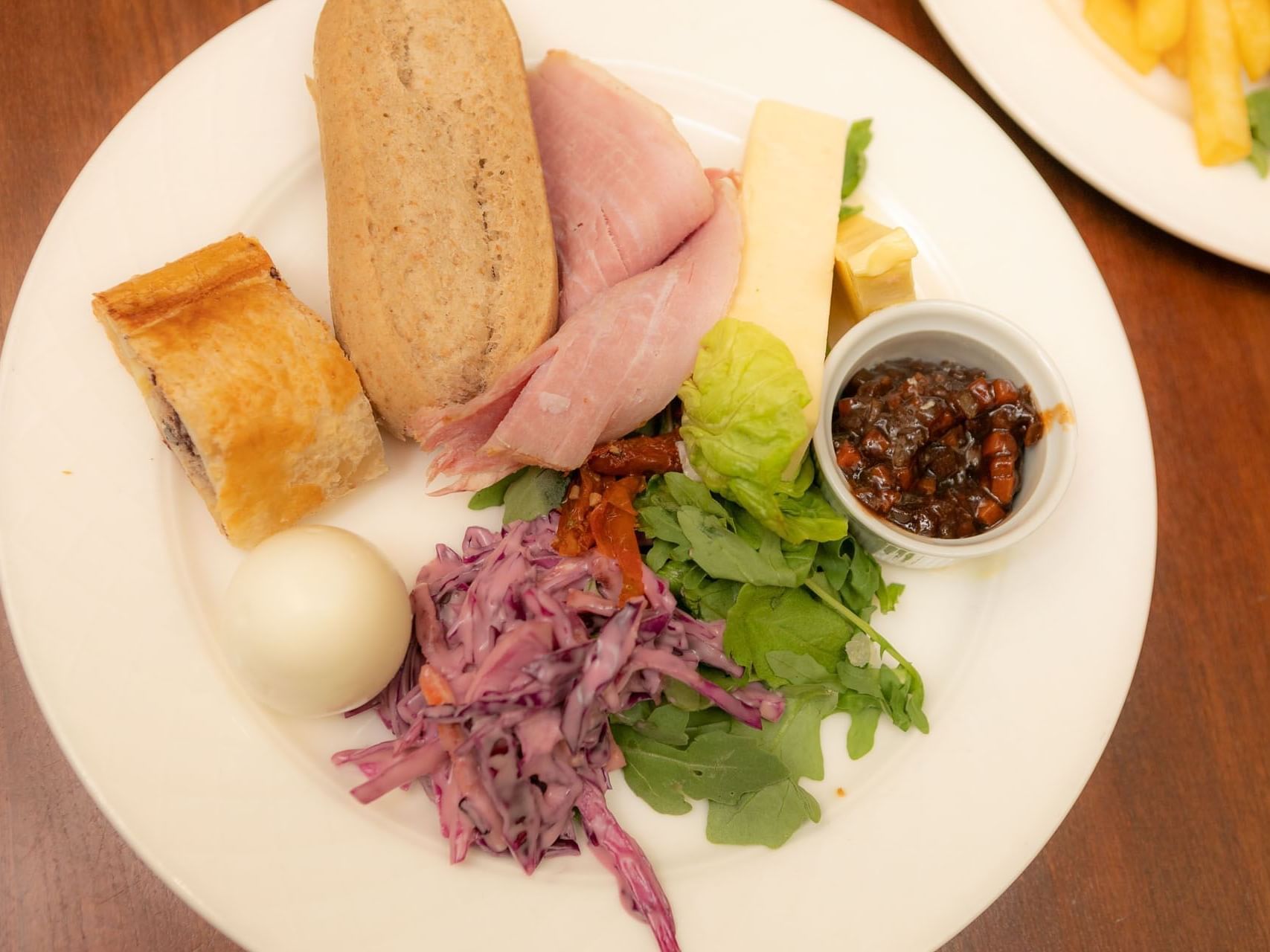 Food served in a restaurant, The Imperial Hotel Blackpool