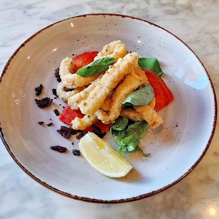 yummy salt and pepper squid at karinyas restaurant