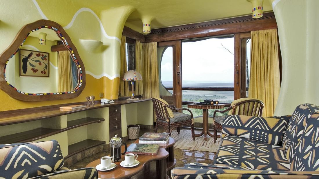 Separate Sitting Room Of Mara Suite At Mara Serena Safari Lodge
