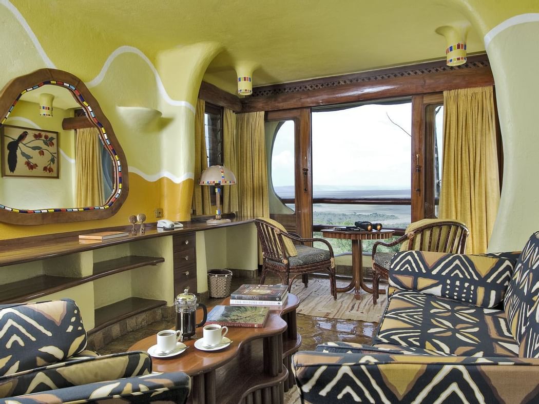 Separate Sitting Room Of Mara Suite At Mara Serena Safari Lodge