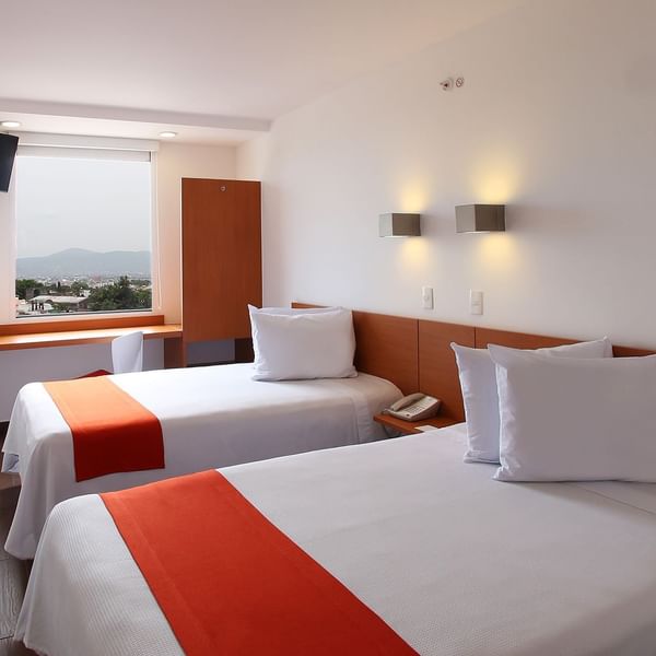 Interior of Superior Twin Room at One Hotels