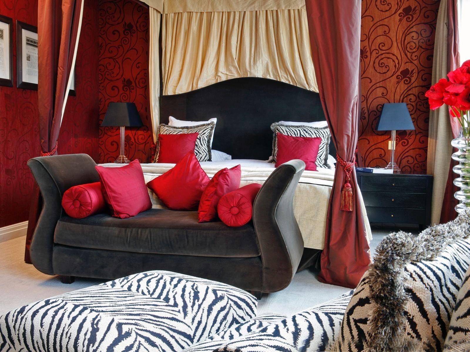Interior of Presidential Suite at Warwick Paris Champs Elysées