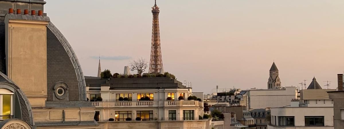 Views from Warwick Paris rooftop